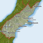 Canterbury Regional Council's boundaries